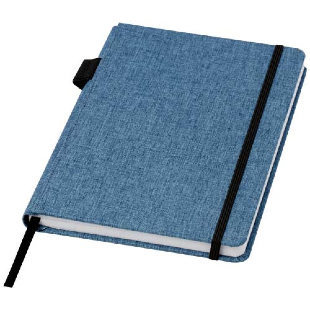 Libreta de tamaño A5 de PET reciclado "Orin"