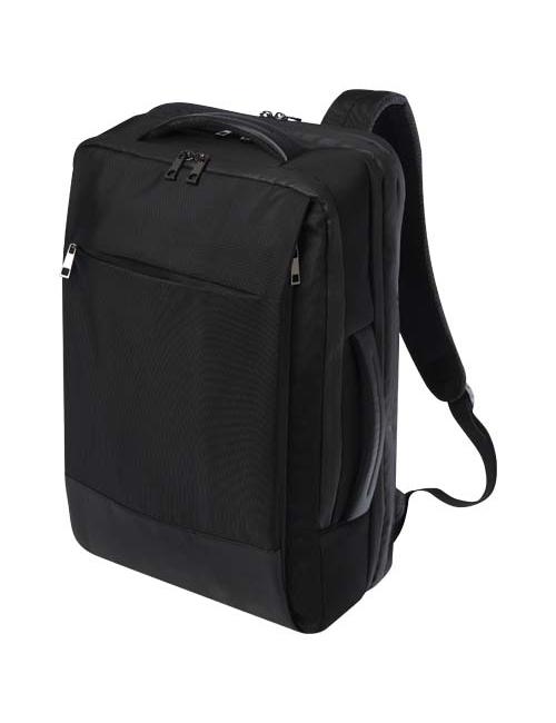 Mochila para portátil de 17" expandible de material reciclado GRS de 35 l "Expedition Pro"