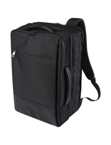 Mochila para portátil de 17" expandible de material reciclado GRS de 35 l "Expedition Pro"