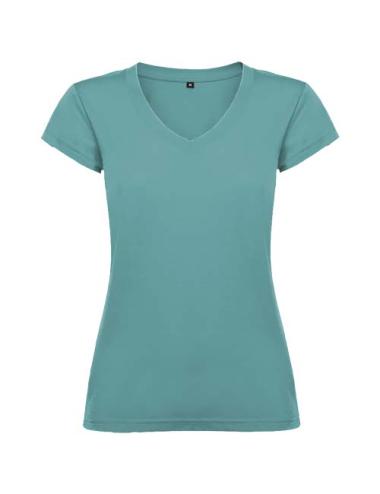 Camiseta de cuello de pico de manga corta para mujer "Victoria"