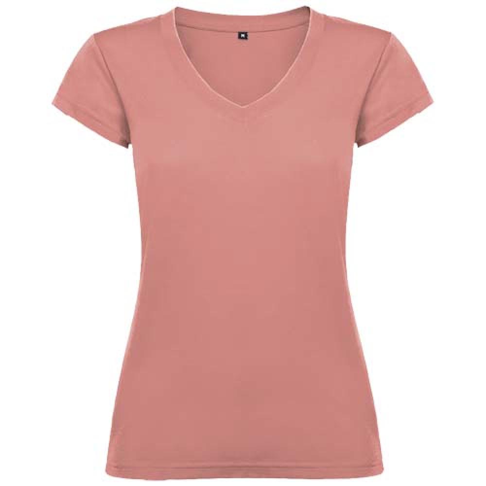 Camiseta de cuello de pico de manga corta para mujer "Victoria"