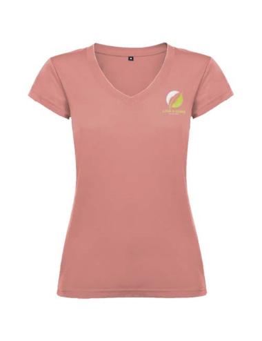 Camiseta de cuello de pico de manga corta para mujer "Victoria"