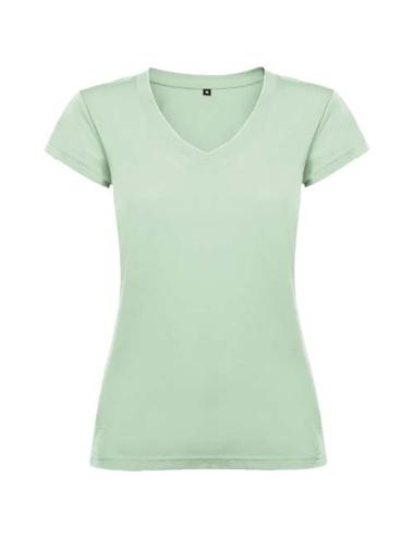 Camiseta de cuello de pico de manga corta para mujer "Victoria"