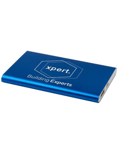 Batería externa tipo C de aluminio reciclado de 4000 mAh "Pep"