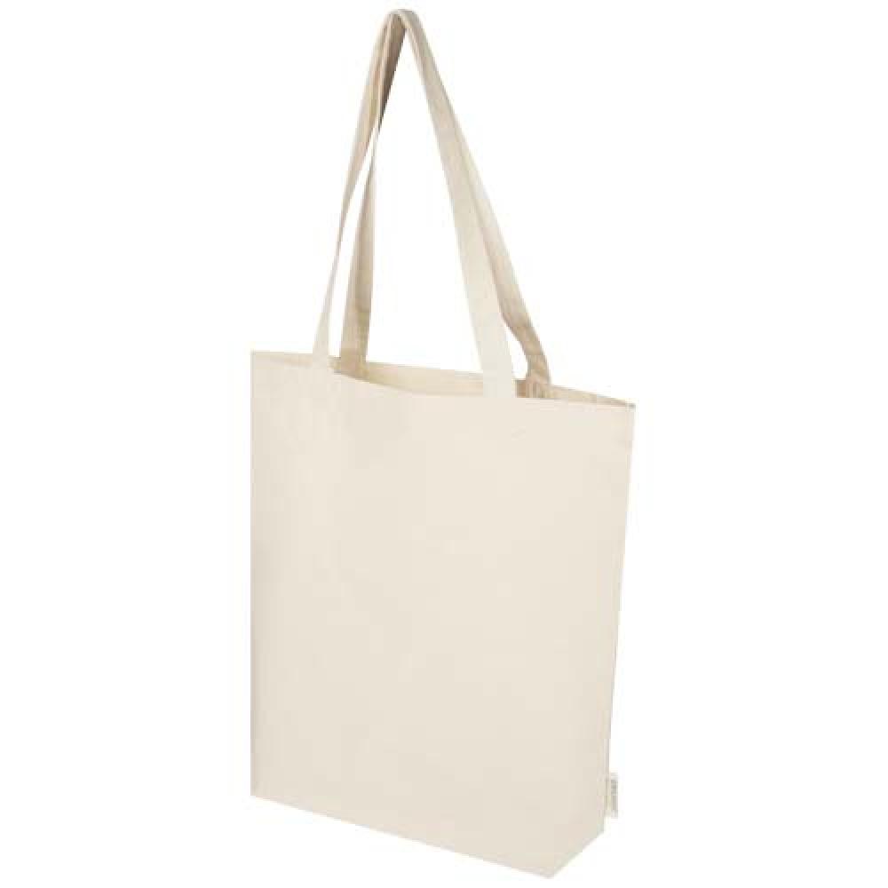 Bolsa Tote de 11 l con fondo ancho ecológico de 180 g/m² "Orissa"