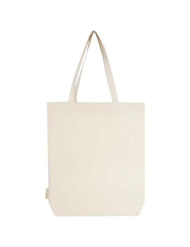 Bolsa Tote de 11 l con fondo ancho ecológico de 180 g/m² "Orissa"