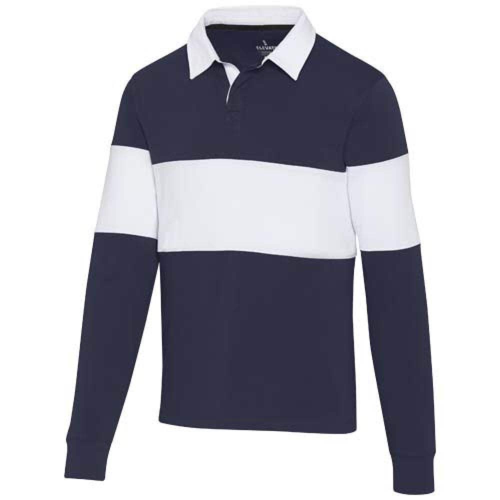 Sudadera tipo polo de rugby unisex "Clyde"