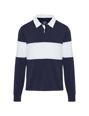 Sudadera tipo polo de rugby unisex "Clyde"