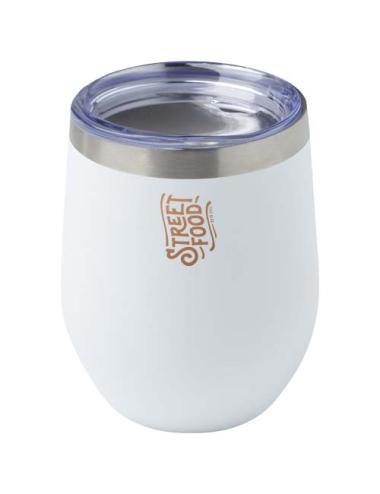 Taza con aislamiento de cobre de 350 ml de acero inóxidable reciclado con certificado RCS "Corzo"