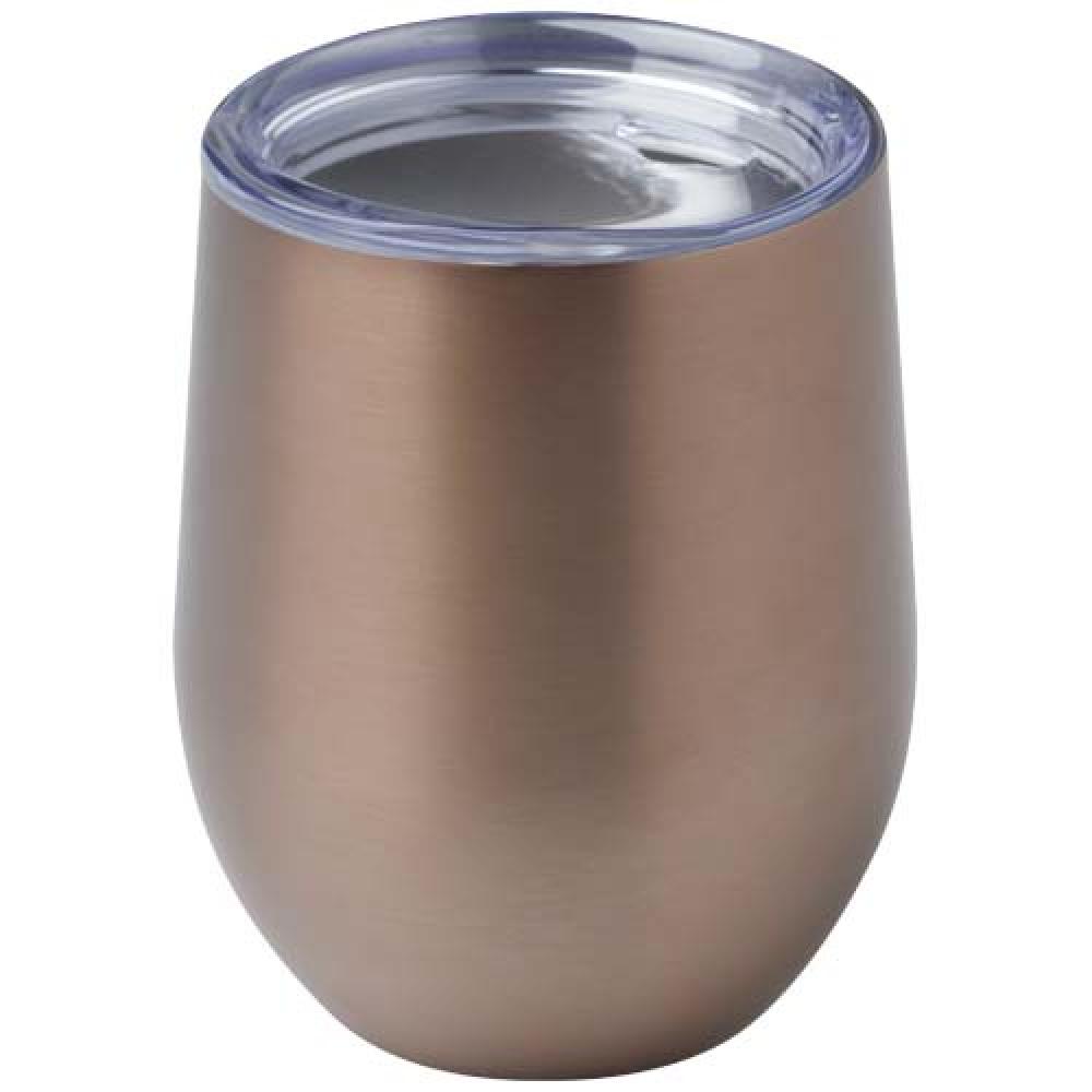 Taza con aislamiento de cobre de 350 ml de acero inóxidable reciclado con certificado RCS "Corzo"