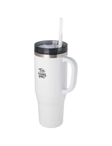 Vaso térmico con pajita de 1200 ml con certificado RCS "Melbourne"