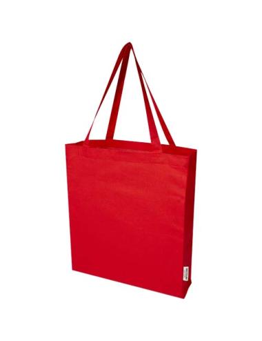 Bolsa Tote con refuerzos de algodón reciclado GRS de 140 g/m² "Madras"