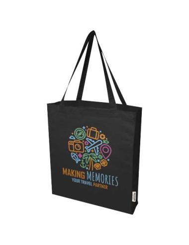 Bolsa Tote con refuerzos de algodón reciclado GRS de 140 g/m² "Madras"