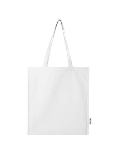 Bolsa Tote algodón reciclado 100% GRS con refuerzos de 270 g/m² "Florida" 14L