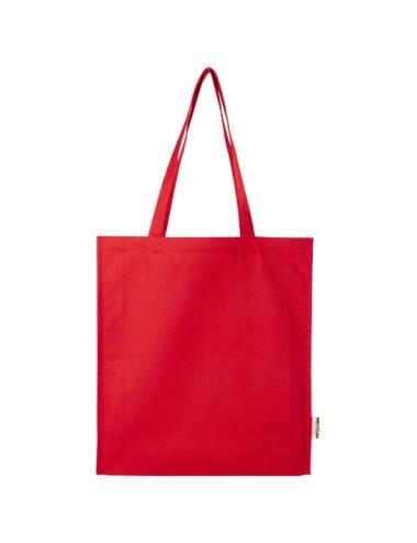 Bolsa Tote algodón reciclado 100% GRS con refuerzos de 270 g/m² "Florida" 14L