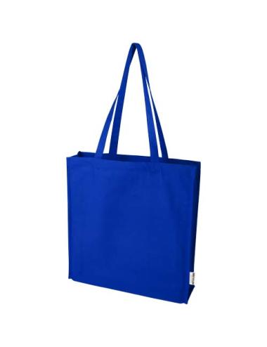 Bolsa Tote algodón reciclado 100% GRS con refuerzos de 270 g/m² "Florida" 14L