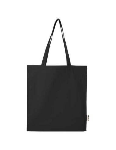 Bolsa Tote algodón reciclado 100% GRS con refuerzos de 270 g/m² "Florida" 14L