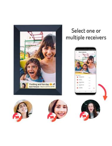 Marco de fotos digital con wifi de 10" "Prixton Prado Frameo"