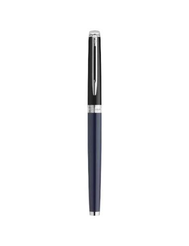 Rollerball con bloques de color y ribete plateado "Hemisphere" (tinta negra)