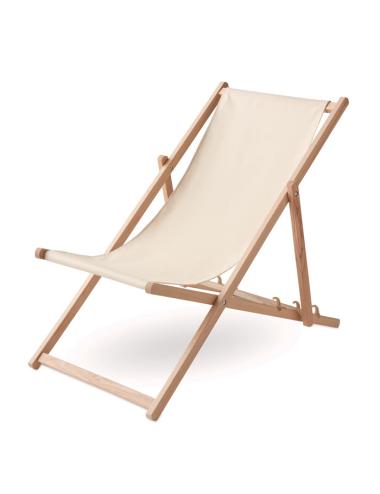 Silla de playa en madera