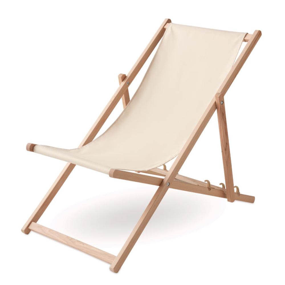 Silla de playa en madera