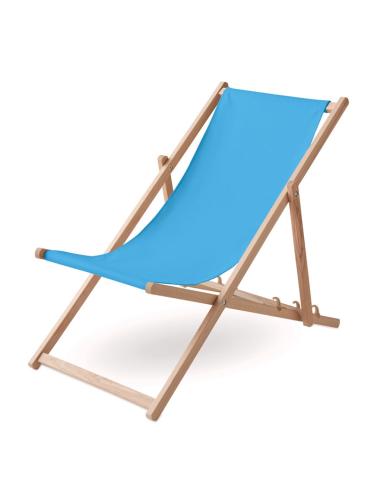 Silla de playa en madera