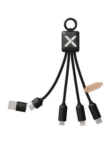 Cable de carga de 15 W 5 en 1 "SCX.design C13"