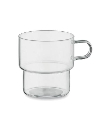 Taza de borosilicato. 300ml