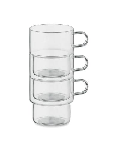 Taza de borosilicato. 300ml