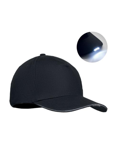 Gorra LED de 5 paneles 220gr