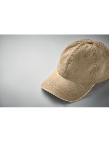 Gorra de 6 paneles 265 gr/m²