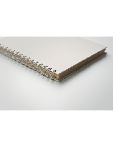 Libreta anillas A5 papel hierba