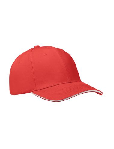 Gorra de béisbol de 6 paneles