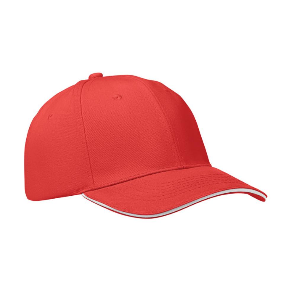 Gorra de béisbol de 6 paneles