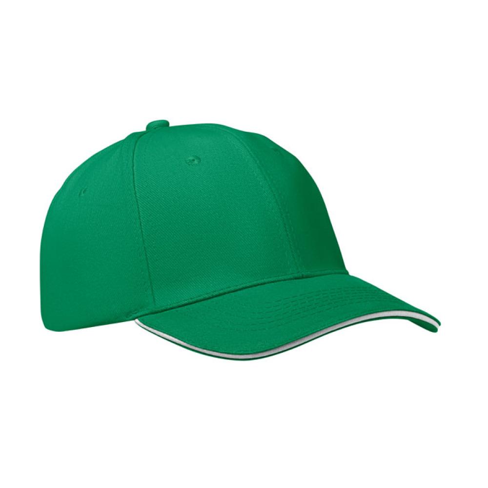 Gorra de béisbol de 6 paneles