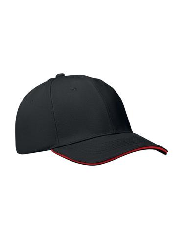 Gorra de béisbol de 6 paneles