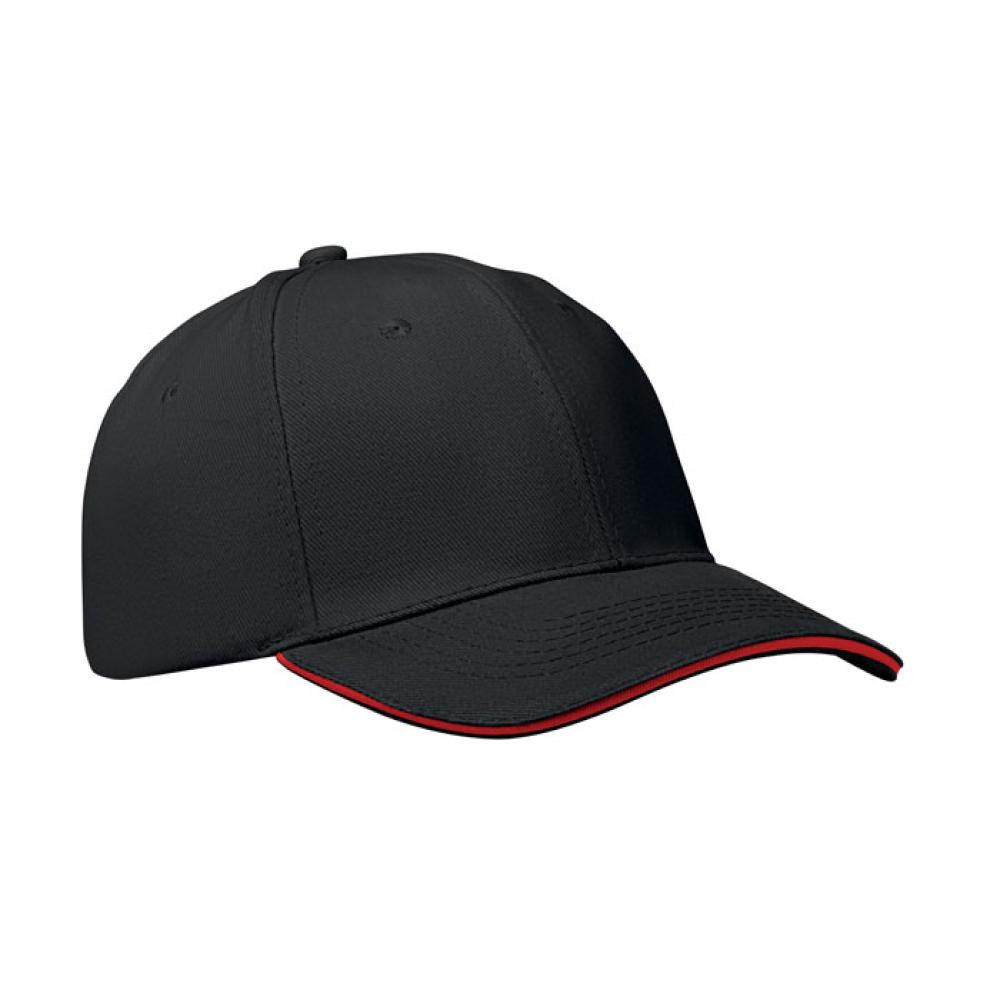 Gorra de béisbol de 6 paneles