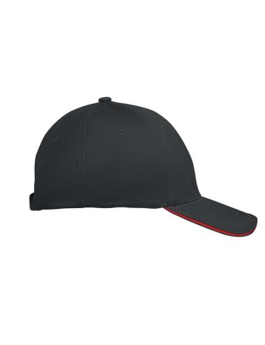 Gorra de béisbol de 6 paneles