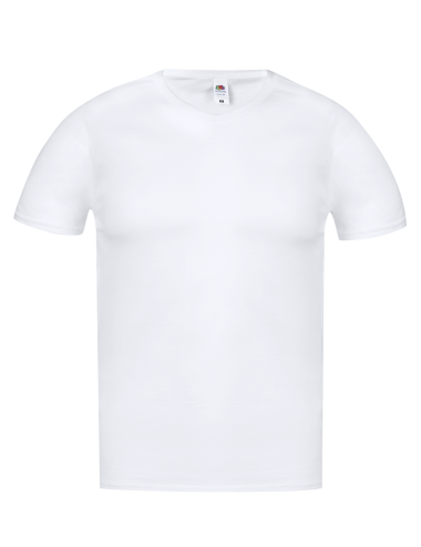 Camiseta Adulto Blanca Iconic V-Neck