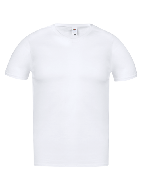 Camiseta Adulto Blanca Iconic V-Neck