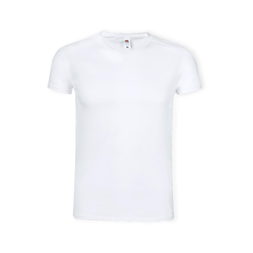 Camiseta Adulto Blanca Iconic V-Neck