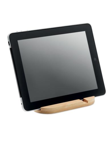 Soporte bambú tablet