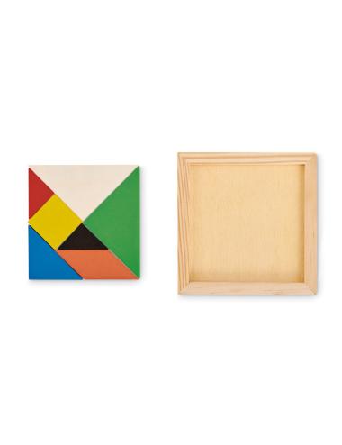 Rompecabezas Tangram de madera