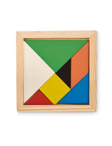 Rompecabezas Tangram de madera