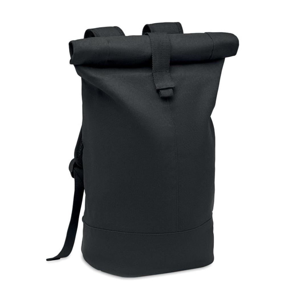 Mochila canvas lavado Rolltop