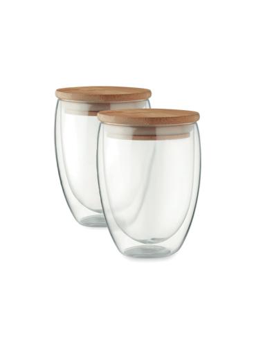 Juego 2 vasos 350 ml en caja