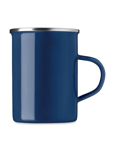 Taza metal con capa de esmalte