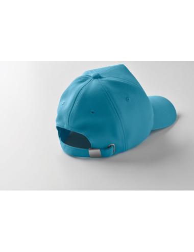 Gorra béisbol RPET 5 pan.