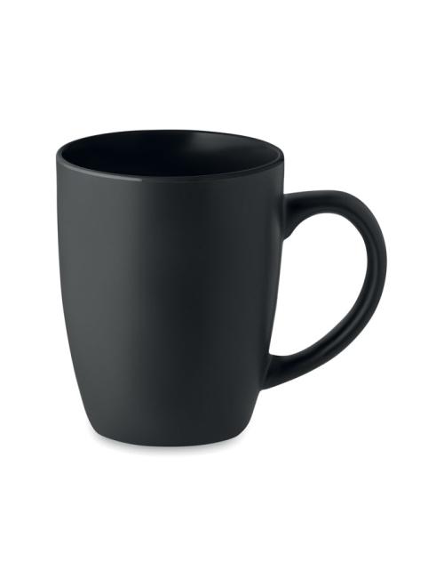 Taza cerámica bicolor 290 ml