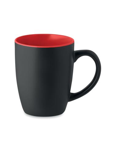 Taza cerámica bicolor 290 ml